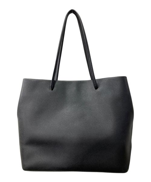 MARC JACOBS（マークジェイコブス）MARC JACOBS (マークジェイコブス) トートバッグ/ロゴショッパー/LOGO SHOPPER E-W TOTE ブラックの古着・服飾アイテム