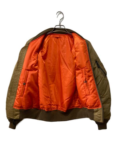 AVIREX（アヴィレックス）AVIREX (アヴィレックス) フライトジャケット/リバーシブル ブラウン サイズ:Mの古着・服飾アイテム