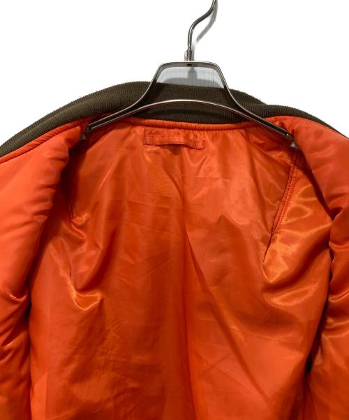 AVIREX（アヴィレックス）AVIREX (アヴィレックス) フライトジャケット/リバーシブル ブラウン サイズ:Mの古着・服飾アイテム