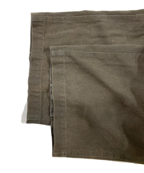 Black Weirdos（ブラック ウィドース）Black Weirdos (ブラック ウィドース) DENIM BONDAGE PANTS/加工デニムパンツ カーキ サイズ:Lの古着・服飾アイテム