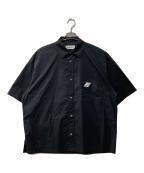 AMBUSHアンブッシュ）の古着「BUTTONS BOWLING SHIRT」｜ブラック