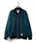 WTAPS（ダブルタップス）の古着「レオパード/POLY. FAILLE. CAMO/ブルゾン」｜グリーン