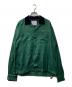 sacai（サカイ）の古着「ボーリングシャツ/襟ベロア」｜グリーン