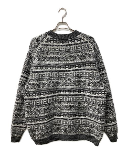 beautiful people（ビューティフルピープル）beautiful people (ビューティフルピープル) Bequiet faire isled pullover/ニット グレー サイズ:42の古着・服飾アイテム