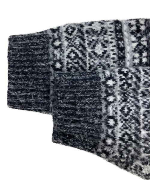 beautiful people（ビューティフルピープル）beautiful people (ビューティフルピープル) Bequiet faire isled pullover/ニット グレー サイズ:42の古着・服飾アイテム