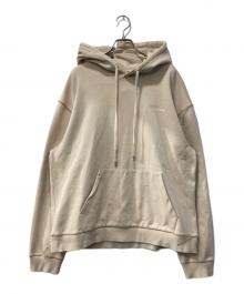 ADER error（アーダーエラー）の古着「ワンポイントロゴパーカー」｜ベージュ