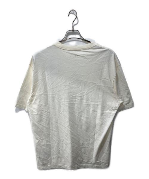 NIKE（ナイキ）NIKE (ナイキ) FRAGMENT DESIGN (フラグメントデザイン) UNION (ユニオン) ロゴtシャツ ベージュ サイズ:Ｌ 未使用品の古着・服飾アイテム