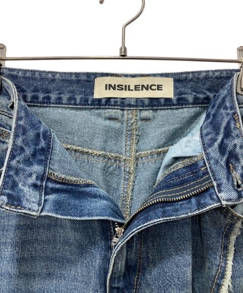 INSILENCE（インサイレンス）INSILENCE (インサイレンス) デニムパンツ/Low-cut cargo pants WASHED BLUE インディゴ サイズ:Mの古着・服飾アイテム