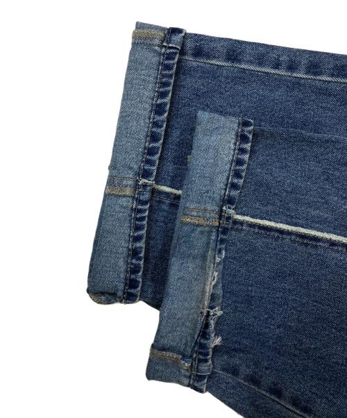 INSILENCE（インサイレンス）INSILENCE (インサイレンス) デニムパンツ/Low-cut cargo pants WASHED BLUE インディゴ サイズ:Mの古着・服飾アイテム