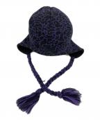 OAKLEYオークリー）の古着「ニット帽/TC Flaps Beanie」｜パープル