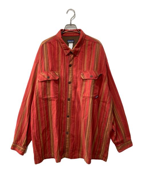Patagonia（パタゴニア）Patagonia (パタゴニア) フラニガンシャツ レッド サイズ:XLの古着・服飾アイテム