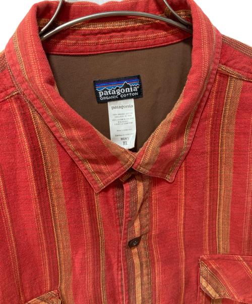 Patagonia（パタゴニア）Patagonia (パタゴニア) フラニガンシャツ レッド サイズ:XLの古着・服飾アイテム