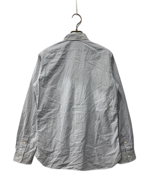 RRL（ダブルアールエル）RRL (ダブルアールエル) ストライプシャツ ブルー サイズ:2の古着・服飾アイテム