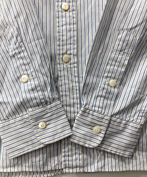 RRL（ダブルアールエル）RRL (ダブルアールエル) ストライプシャツ ブルー サイズ:2の古着・服飾アイテム
