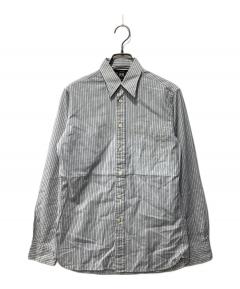 中古・古着通販】RRL (ダブルアールエル) バンドカラーシャツ スカイ