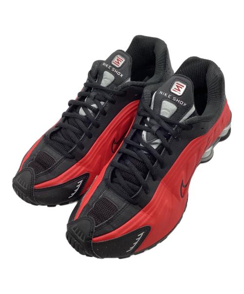 NIKE（ナイキ）NIKE (ナイキ) SHOX R4/ｽﾆｰｶｰ ブラック×レッド サイズ:27の古着・服飾アイテム