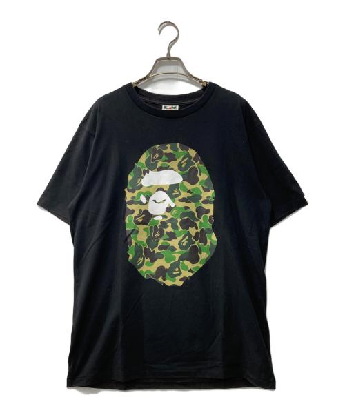 A BATHING APE（アベイシングエイプ）A BATHING APE (アベイシングエイプ) プリントTシャツ ブラック サイズ:XLの古着・服飾アイテム