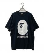 A BATHING APEアベイシングエイプ）の古着「プリントTシャツ」｜ブラック