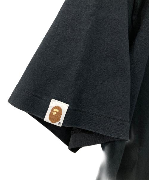 A BATHING APE（アベイシングエイプ）A BATHING APE (アベイシングエイプ) プリントTシャツ ブラック サイズ:XLの古着・服飾アイテム