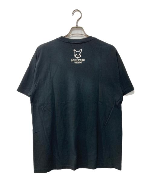 A BATHING APE（アベイシングエイプ）A BATHING APE (アベイシングエイプ) BABY MiLO (ベビーマイロ) プリントTシャツ ブラック サイズ:XLの古着・服飾アイテム