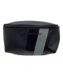 ARMANI EXCHANGE（アルマーニ エクスチェンジ）の古着「ウエストバッグ」｜ブラック