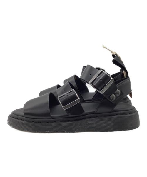 Dr.Martens（ドクターマーチン）Dr.Martens (ドクターマーチン) GRYPHON/サンダル ブラック サイズ:UK6の古着・服飾アイテム