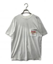 CAMEL（キャメル）の古着「90’sプリントポケットTシャツ」｜ホワイト