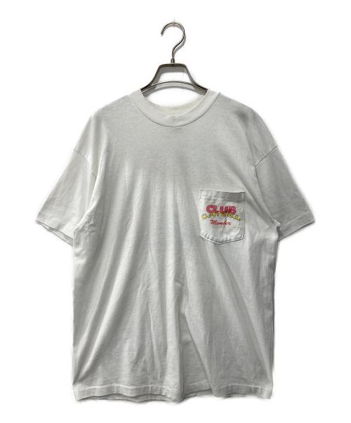 CAMEL（キャメル）CAMEL (キャメル) 90’sプリントポケットTシャツ ホワイト サイズ:XLの古着・服飾アイテム