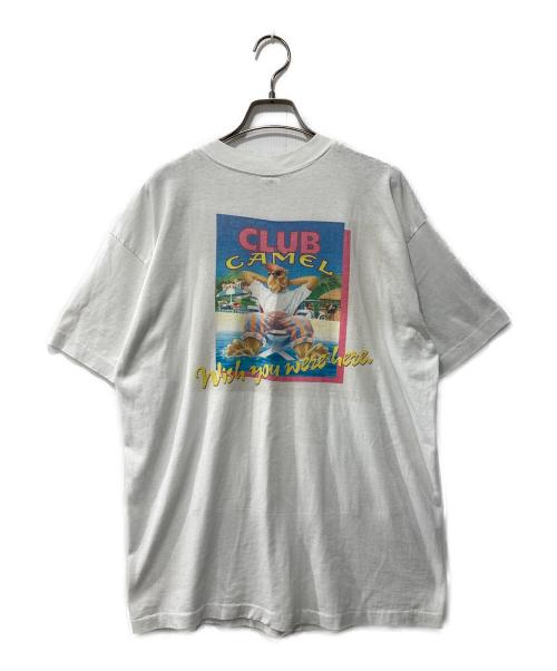 CAMEL（キャメル）CAMEL (キャメル) 90’sプリントポケットTシャツ ホワイト サイズ:XLの古着・服飾アイテム