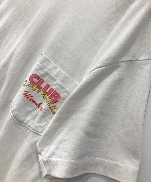 CAMEL（キャメル）CAMEL (キャメル) 90’sプリントポケットTシャツ ホワイト サイズ:XLの古着・服飾アイテム