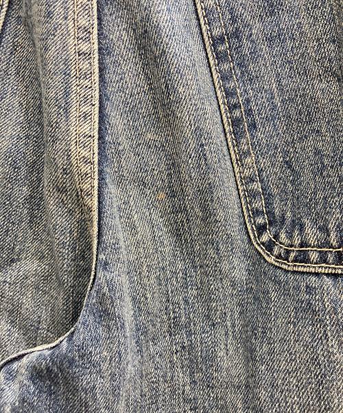 moussy（マウジー）moussy (マウジー) PAINTER WIDE ストレートデニム インディゴ サイズ:2の古着・服飾アイテム