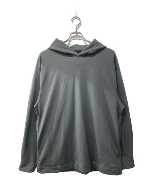 UNITED ARROWS & SONS（ユナイテッドアローズ アンド サンズ）UNITED ARROWS & SONS (ユナイテッドアローズ アンド サンズ) トリコットフーディー グレー サイズ:Lの古着・服飾アイテム