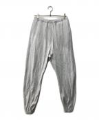 H BEAUTY&YOUTHエイチ ビューティー&ユース）の古着「スウェットパンツ/HEAVY SWEAT EASY PANTS」｜グレー