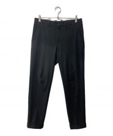 N.HOOLYWOOD（エヌ ハリウッド）の古着「スラックス/ANKLE CUT SLACKS」｜ブラック