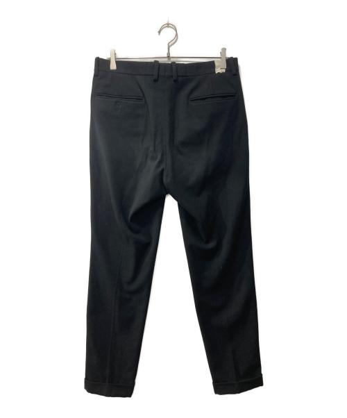 N.HOOLYWOOD（エヌ ハリウッド）N.HOOLYWOOD (エヌ ハリウッド) スラックス/ANKLE CUT SLACKS ブラック サイズ:40の古着・服飾アイテム