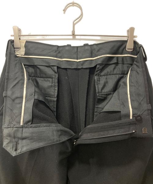 N.HOOLYWOOD（エヌ ハリウッド）N.HOOLYWOOD (エヌ ハリウッド) スラックス/ANKLE CUT SLACKS ブラック サイズ:40の古着・服飾アイテム