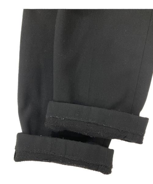 N.HOOLYWOOD（エヌ ハリウッド）N.HOOLYWOOD (エヌ ハリウッド) スラックス/ANKLE CUT SLACKS ブラック サイズ:40の古着・服飾アイテム