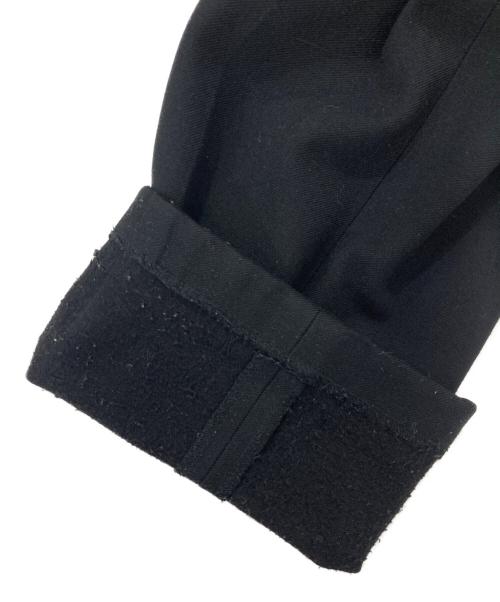 N.HOOLYWOOD（エヌ ハリウッド）N.HOOLYWOOD (エヌ ハリウッド) スラックス/ANKLE CUT SLACKS ブラック サイズ:40の古着・服飾アイテム