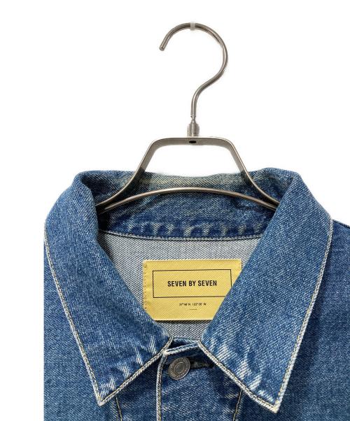 seven by seven（セブンバイセブン）seven by seven (セブンバイセブン) デニムジャケット/ 1ST TYPE DENIM JACKET インディゴ サイズ:Lの古着・服飾アイテム