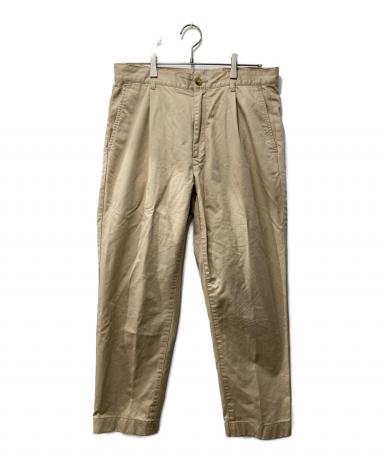 中古・古着通販】BEAMS PLUS (ビームスプラス) 1 Pleat 80/3 Twill