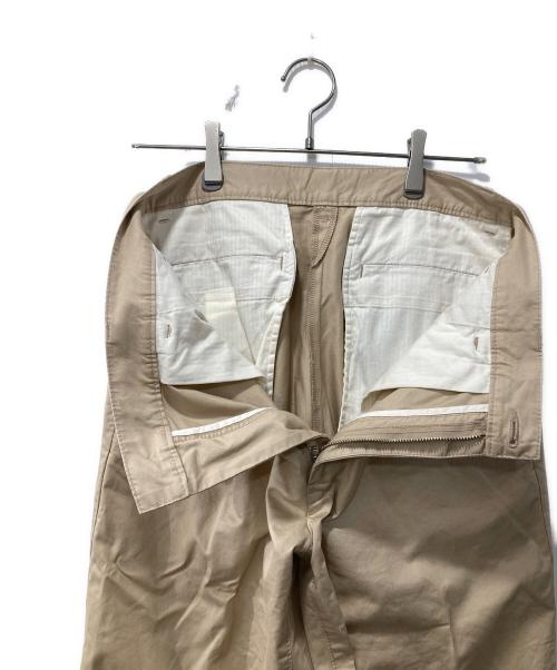 BEAMS PLUS（ビームスプラス）BEAMS PLUS (ビームスプラス) 1 Pleat 80/3 Twill ベージュ サイズ:Lの古着・服飾アイテム
