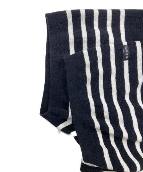 FACETASM（ファセッタズム）FACETASM (ファセッタズム) ニット ホワイト×ブラック サイズ:Lの古着・服飾アイテム