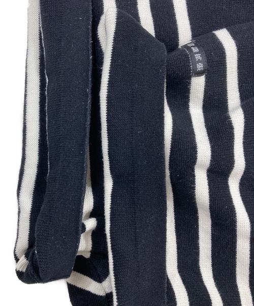 FACETASM（ファセッタズム）FACETASM (ファセッタズム) ニット ホワイト×ブラック サイズ:Lの古着・服飾アイテム