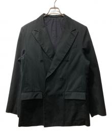 LE（エルイー）の古着「コットンツイルダブルジャケット」｜ブラック
