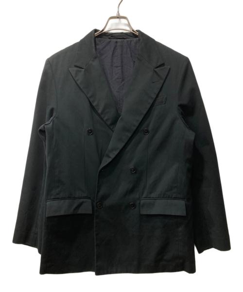 LE（エルイー）LE (エルイー) コットンツイルダブルジャケット ブラック サイズ:XLの古着・服飾アイテム