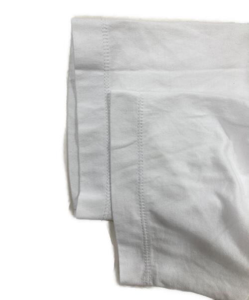 GALERIE VIE（ギャルリーヴィー）GALERIE VIE (ギャルリーヴィー) ファインコットン クルーネックTシャツ ホワイト サイズ:Fの古着・服飾アイテム