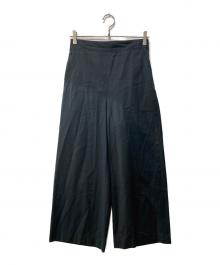 MACPHEE（マカフィー）の古着「コットンレーヨンストレッチ セミワイドクロップドパンツ」｜グレー
