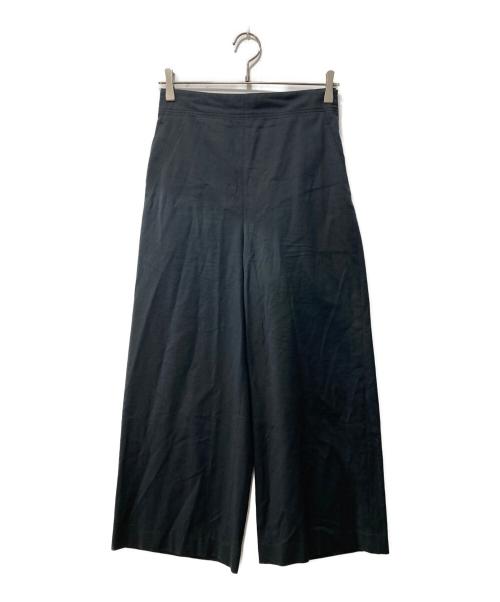 MACPHEE（マカフィー）MACPHEE (マカフィー) コットンレーヨンストレッチ セミワイドクロップドパンツ グレー サイズ:36の古着・服飾アイテム