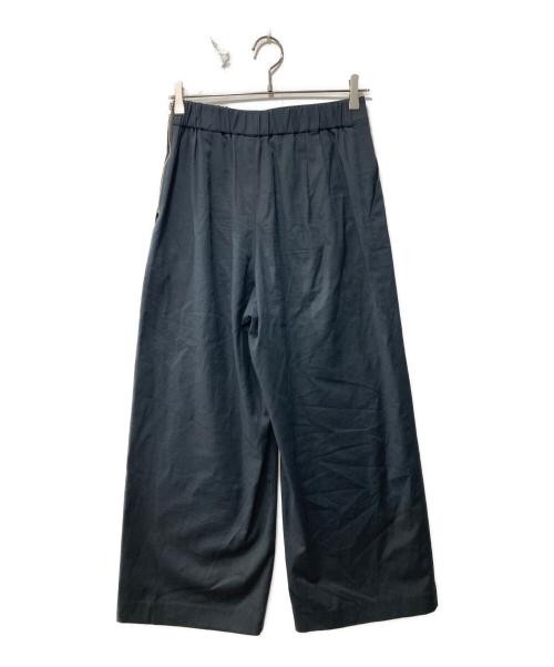 MACPHEE（マカフィー）MACPHEE (マカフィー) コットンレーヨンストレッチ セミワイドクロップドパンツ グレー サイズ:36の古着・服飾アイテム