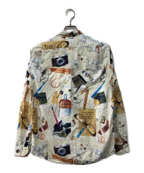 PAUL SMITH（ポールスミス）PAUL SMITH (ポールスミス) 総柄シャツ グリーン サイズ:Lの古着・服飾アイテム